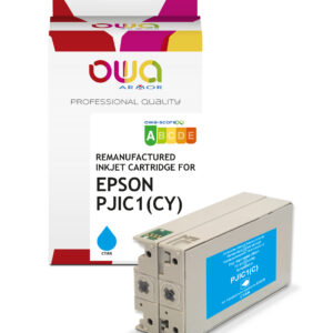 Cartouche d'encre EPSON remanufacturée Armor Cyan PJIC1 pour PP-100 32ml
