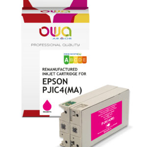Cartouche d'encre EPSON remanufacturée Armor Magenta PJIC4 pour PP-100 32ml