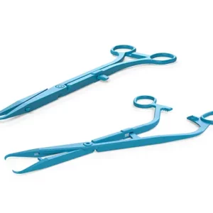 Pinces de POZZI Droit plastique à usage unique
