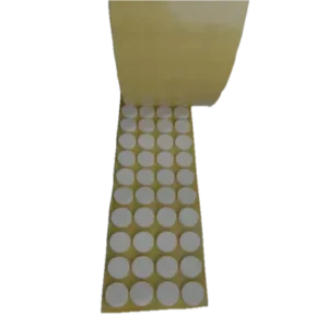 Clips adhésifs en mousse pour CD/DVD Rouleau de 1000 clips